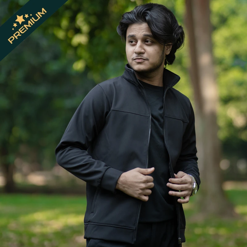 Mens Premium Jacket | Black Brand Edition